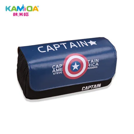 Студенческая сумка для карандашей большая емкость раскладушка канцелярские