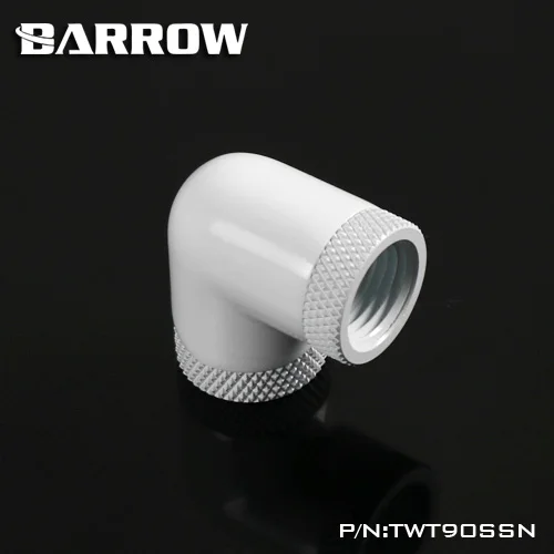 Вращающийся коннектор Barrow G1/4 &quot90 градусов вращающийся Коннектор с поворотом на