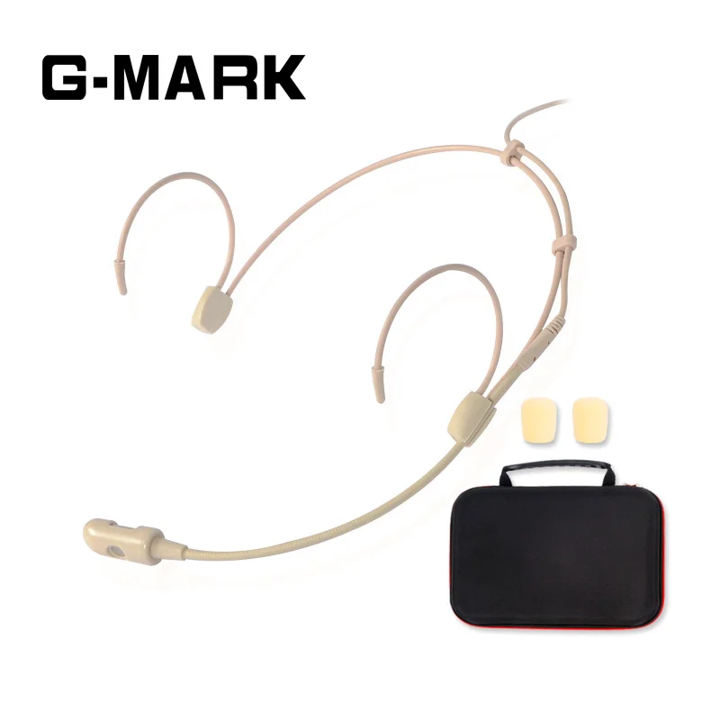 G MARK профессиональная гарнитура однонаправленный микрофон для беспроводной