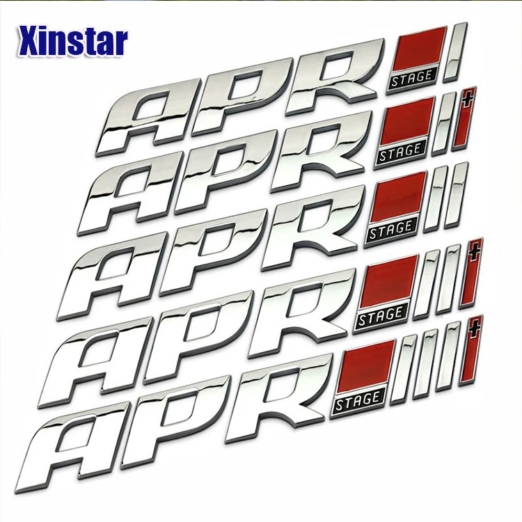 

Original Quality Car Sticker For Volkswagen APR SLINE RS R Line CC Passat Golf6 Golf7 Audi A4 A6