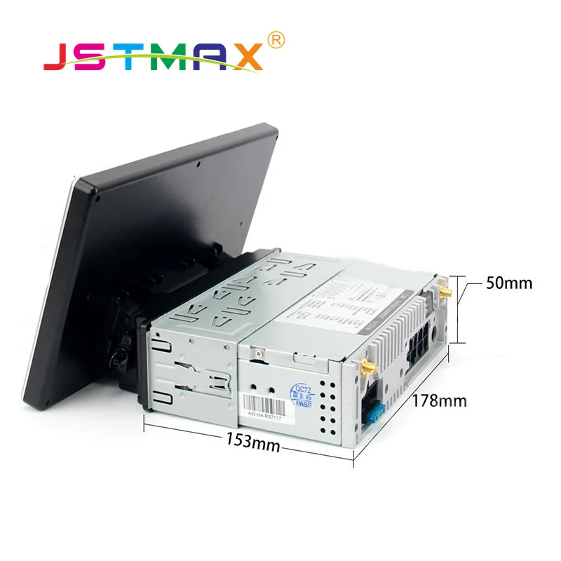 JSTMAX 10 1 "Android 8 0 Автомобильный GPS радио плеер для универсального din автомобиля