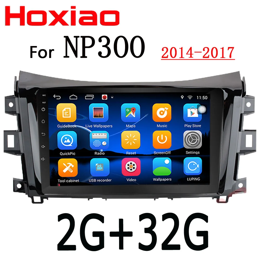 2G Для Nissan NAVARA NP300 9 дюймов 1024*600 экран Автомобильный Android радио gps стерео 2 din Автомобильный dvd-плеер BT - Цвет: 2G