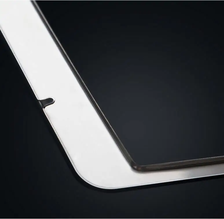 Рамка для номерного знака Crystal Стразы + крышки винтов рамка Bling 2 упаковки