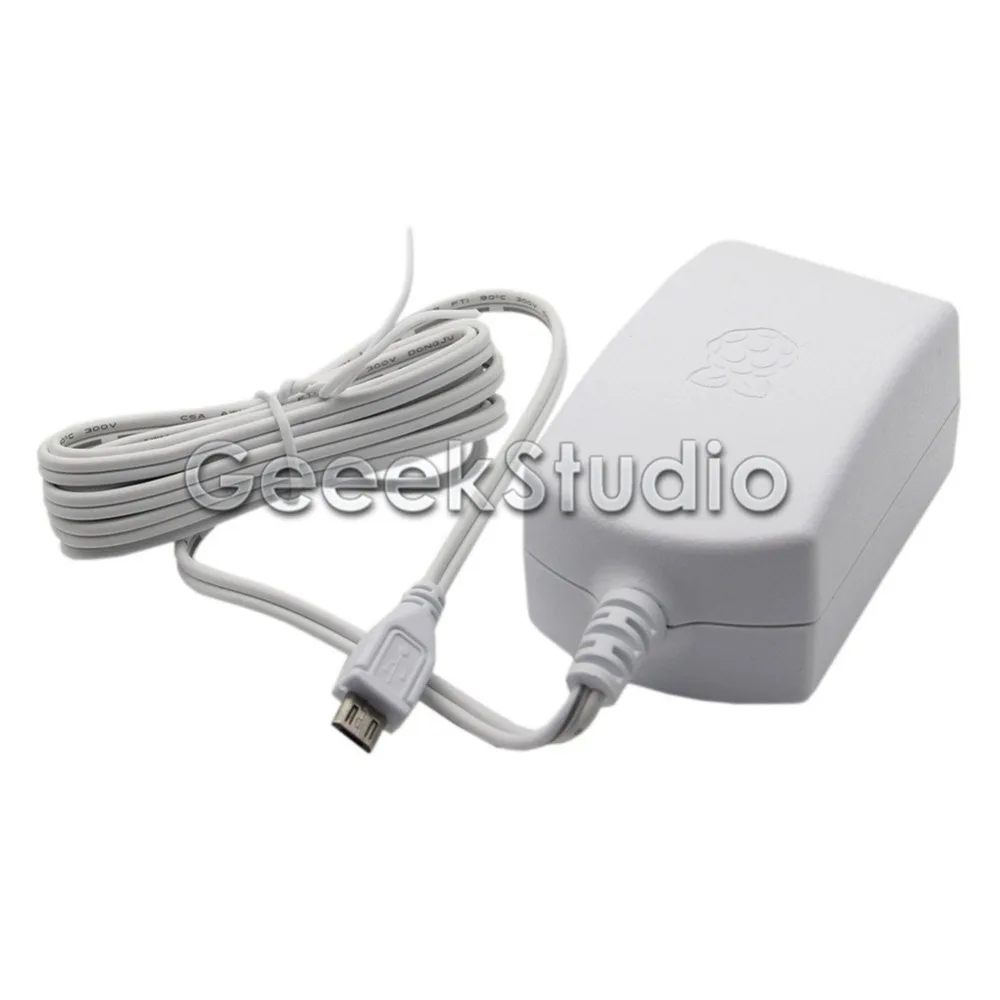 Официальный Raspberry Pi 3 источник питания 5 1 V 2.5A Micro USB зарядное устройство AU/US/EU/UK