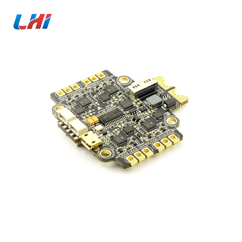 LHI-AIRBOT Asgard AIO Контроллер полета (F4 + ESC OSD SD CS) для гоночного дрона FPV вертолетов |