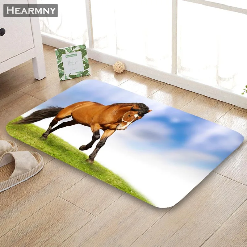 Напольный коврик Nice Horse оригинальный абсорбирующий мат для ванной входной двери