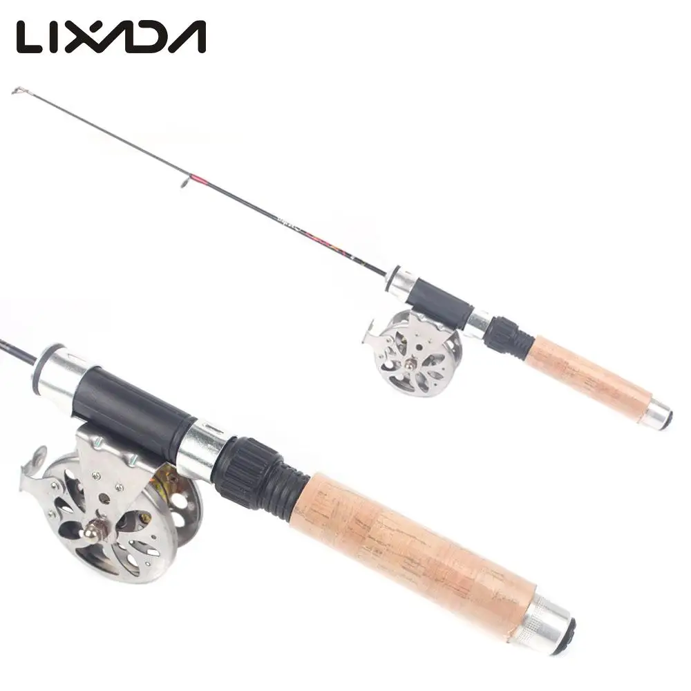 65 см удочка для ледовой рыбалки телескопический карбоновый мини полюсный