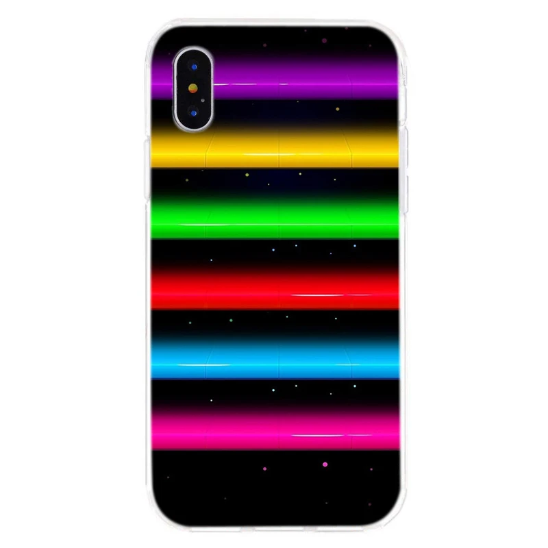 Чехол для Телефона iPhone X XS XR мягкий тонкий чехол с ночным мотивом iphone 6 S 7 8 Plus 10 Fundas
