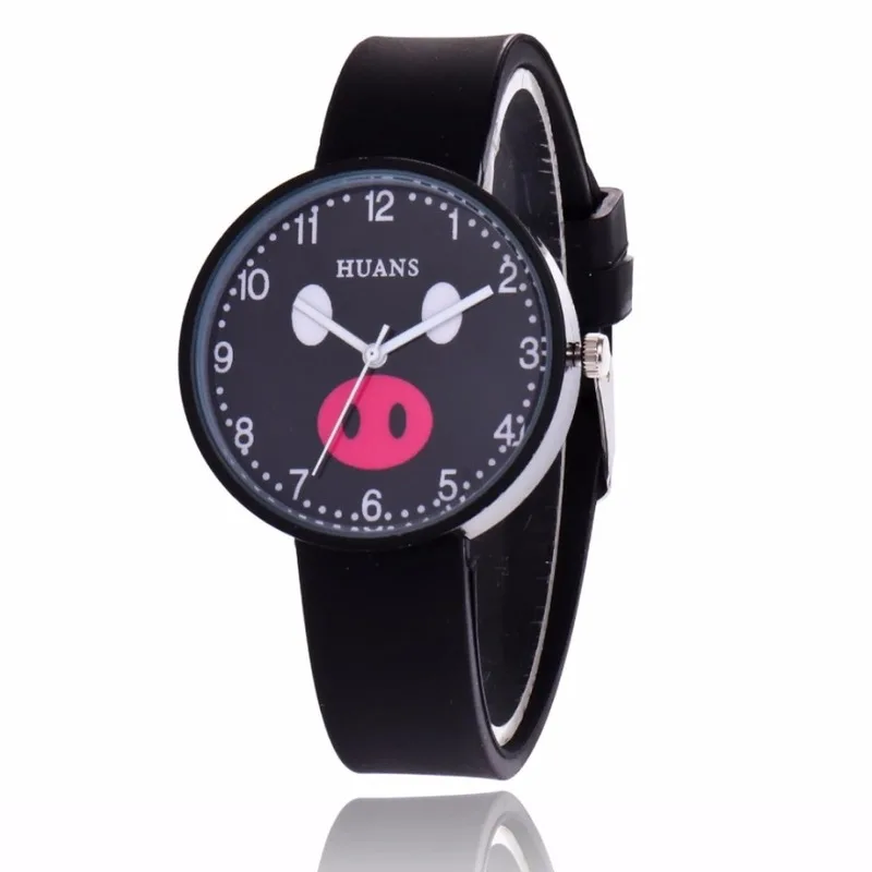 2019 fashion leisure silicone kids cartoon watch boy girl quartz student gift | Наручные часы