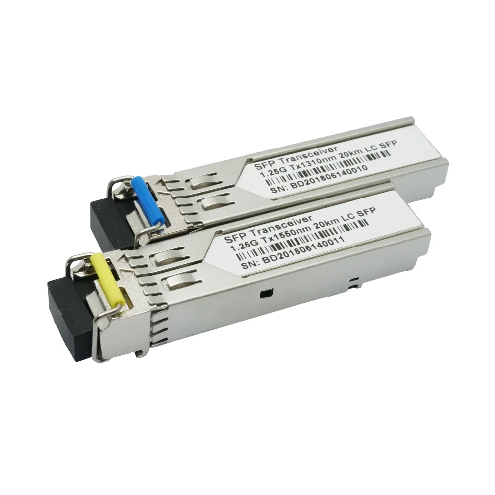 100 км 1 25G WDM переключатель SFP модуль 1490nm/1550nm SC/LC совместимый волоконно оптический