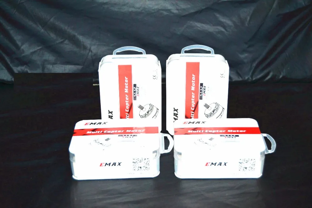 

4 компл./лот оригинальный EMAX RS2205S 2300KV/2600kv гоночный мотор без щеток 3-4S для DIY мини-дрона QAVR250 Квадрокоптер 4CW