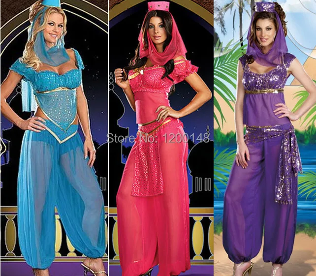 

New Sexy Indian Organza Belly Belly Dancing Suit Cosplay Costumes Carnival Outfit For Adult Women 3 Colors