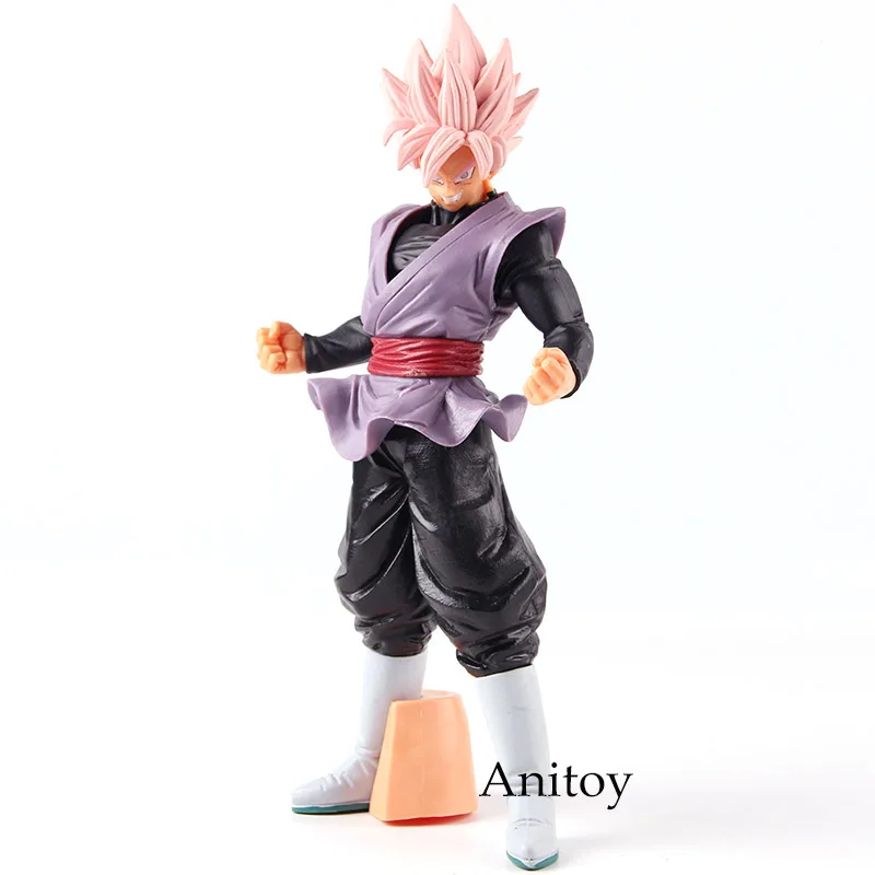 without retail box Ichiban Kuji Dragon Ball Super Zamasu Super Saiyan Rose Goku черная фигурка ПВХ Коллекционная модель игрушки - Цвет: without retail box