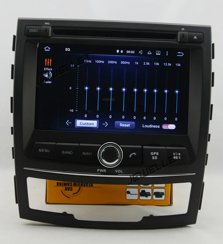 Восьмиядерный IPS экран Android 9 0 автомобильный DVD GPS Радио Навигация Для Ssangyong Korando