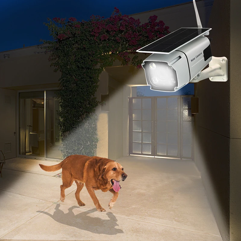 ESCAM QF260 wifi HD 1080P 2.0MP Беспроводная IP67 наружная солнечная батарея низкое энергопотребление PIR камера видеонаблюдения