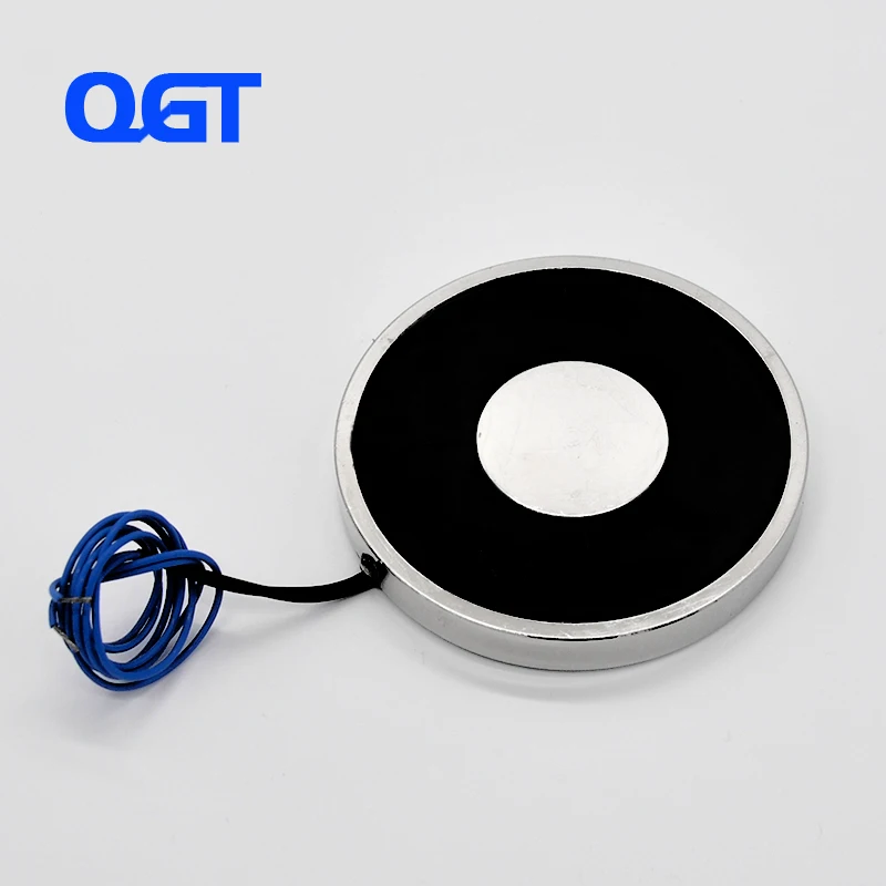 QGT-70/9 Двойной DC беспроводной пульт дистанционного управления Электромагнит цилиндр магнит на заказ электромагнитный магнит