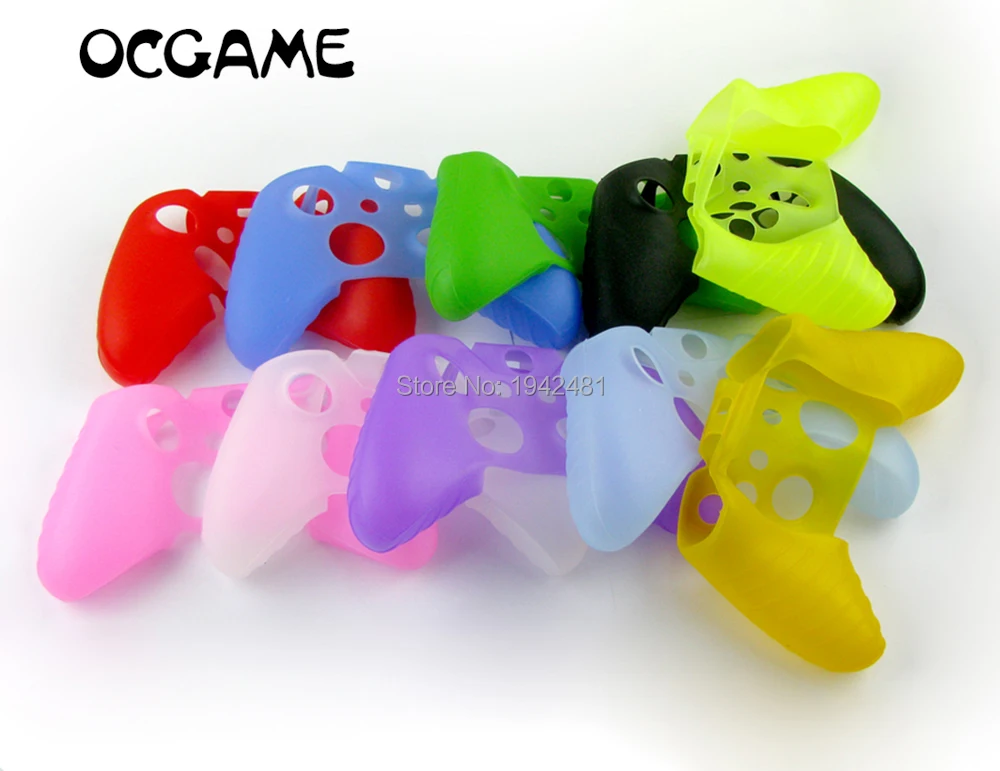 OCGAME 2 шт./лот цветной Контролер силиконовый чехол для игровая приставка Xbox One