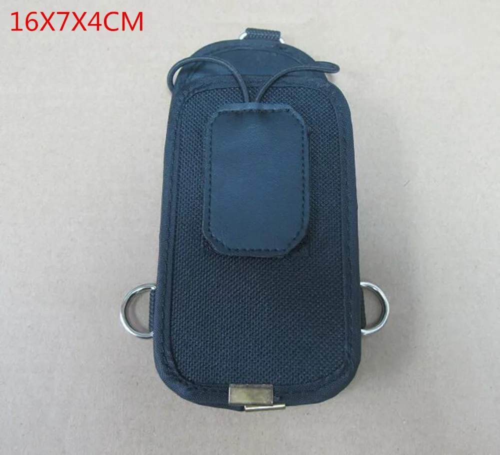 

OPPXUN Walkie-talkie universal leather cover walkie-talkie nylon protective bag for Motorola GP328 GP3688 GP300 CP1600 radios