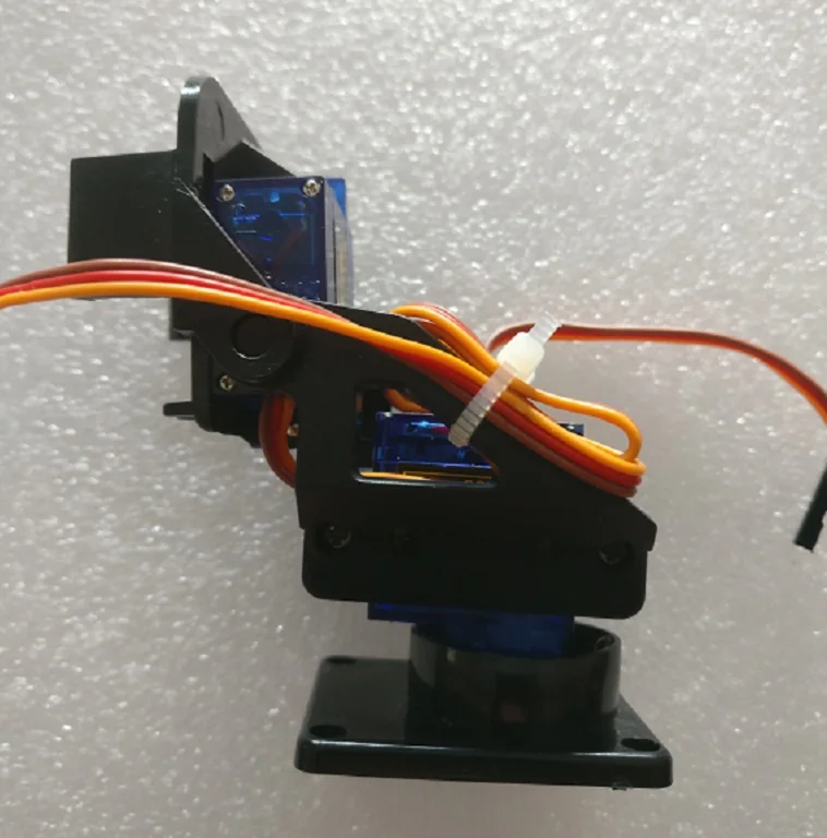 Камера OpenMV + жидкокристаллический ЖК модуль расширения аккумулятора Рулевое