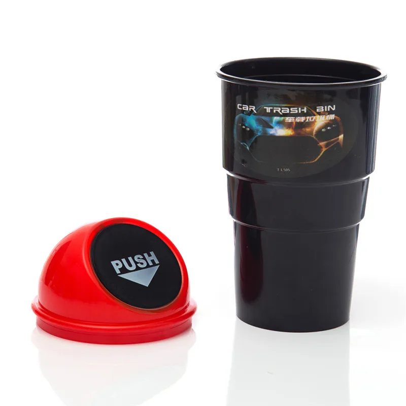 Универсальный автомобильный мусорный бак контейнер автоматический органайзер