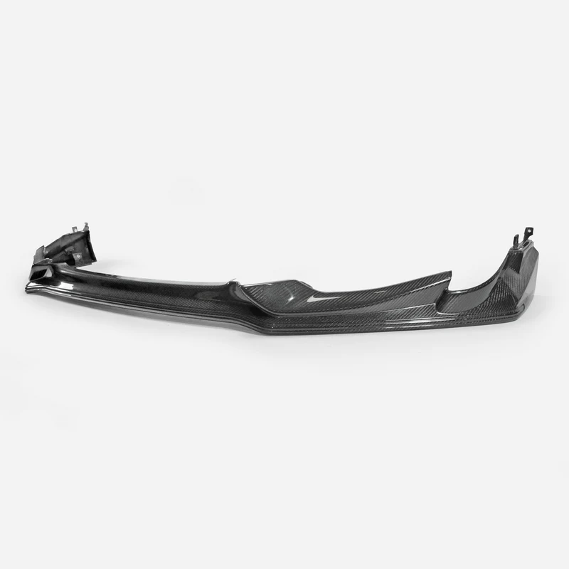 Для Honda Civic 15-17 Тип R FK2 OEM из углеродного волокна передний нижний разветвитель губ(5 дверной Люк) глянцевая отделка бампера под набор спойлеров