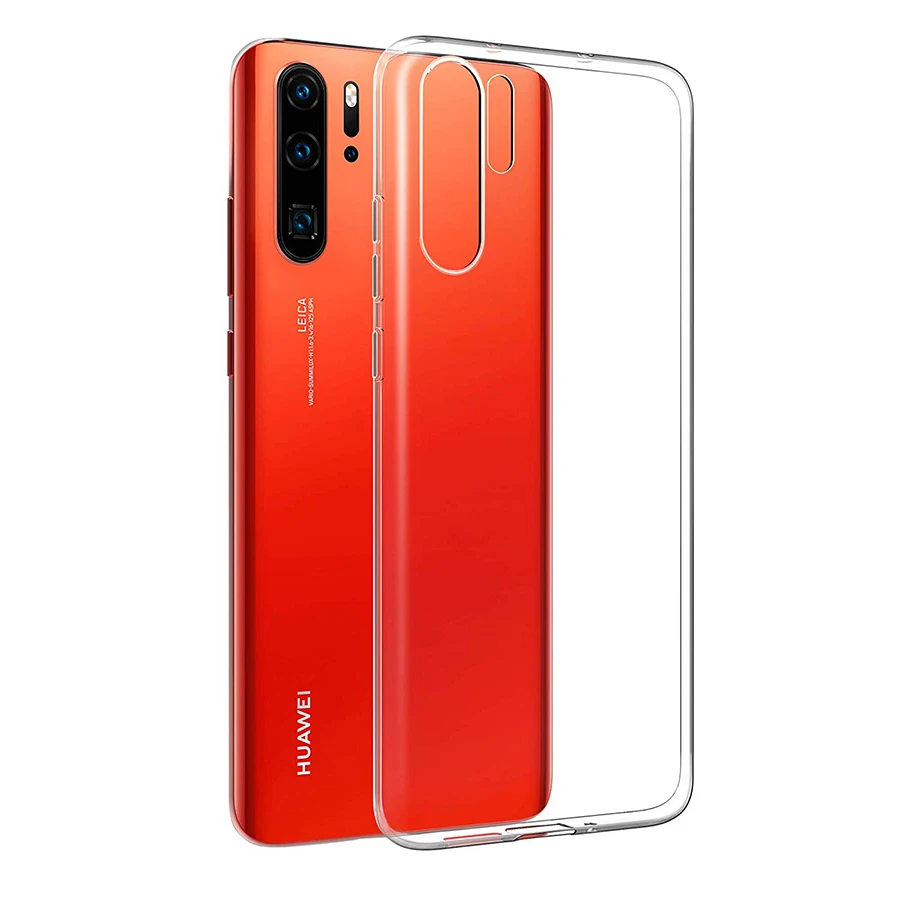 Прозрачный Мягкий ТПУ чехол для Huawei P Smart Plus 2019 P20 P30 Mate 10 20 Lite Pro Honor View Note Play 8X Max Nova 4 3