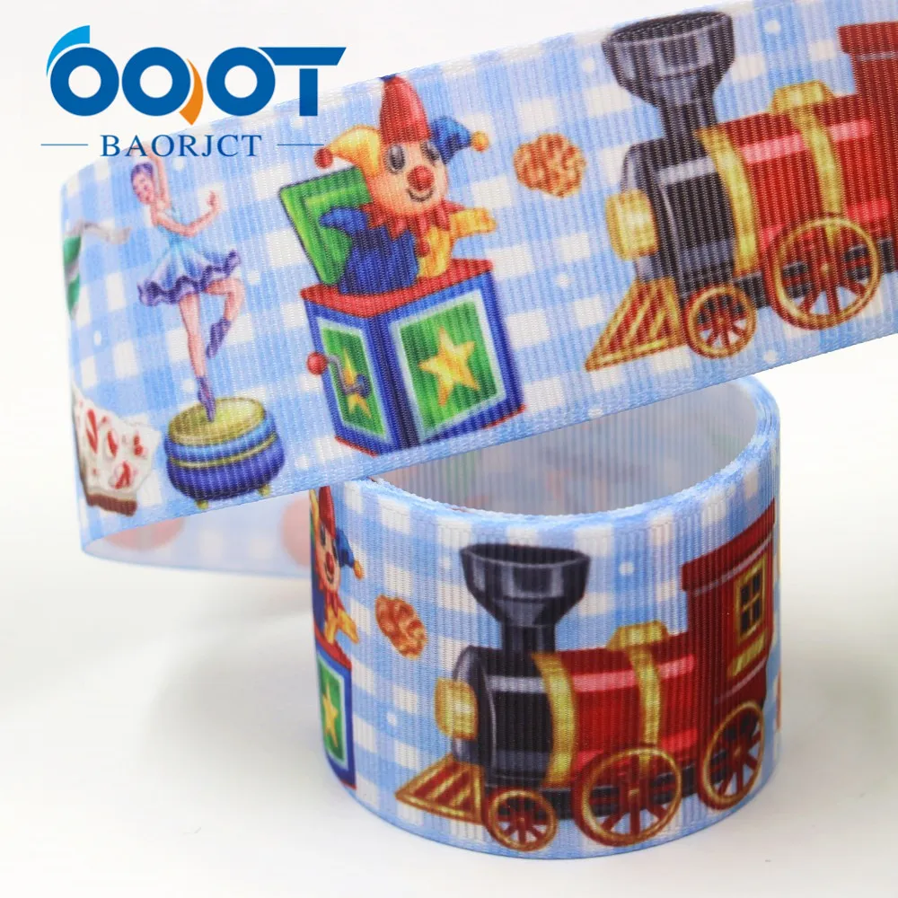 OOOT BAORJCT I-19720-1627 38 мм 10 ярдов Рождество тепловой передачи печатных корсажные ленты