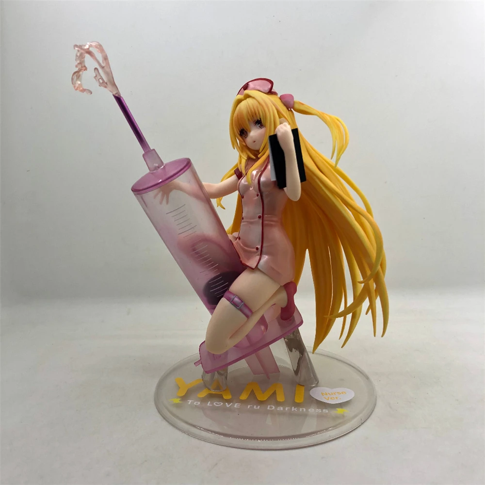 Аниме To Love Ru Золотая темнота Konjiki No Yami медсестра Ver. 1/7 весы фигурку пикантная кукла