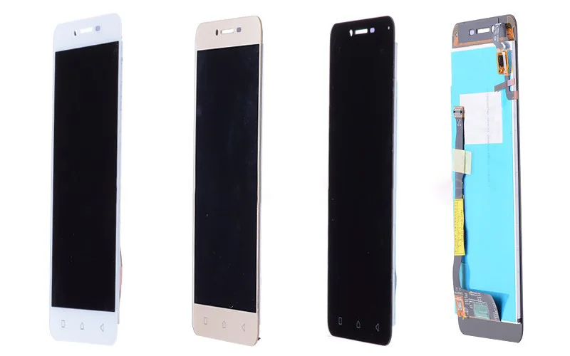 Дисплей для Lenovo Vibe K5 A6020A40 A6020 A40 LCD в сборе с тачскрином на рамке черный белый золотой