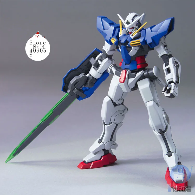 Bandai 55733 00 HG 44 1/144 R2 Exia ремонт воина гундама GN-001RE сборки Наборы фигурку модель |