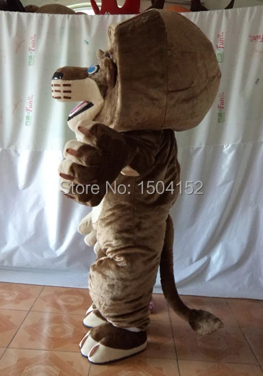 Alex the Lion Madagascar Mascot Costume Halloween Christmas Birthday Props Costumes