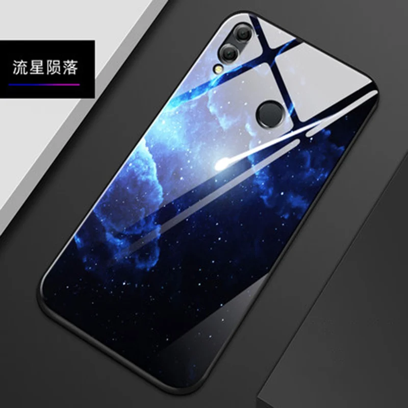 2 шт. закаленное Стекло чехол для huawei Honor 8X Max Защитные чехлы 8 XMax coque Honor8X крышка