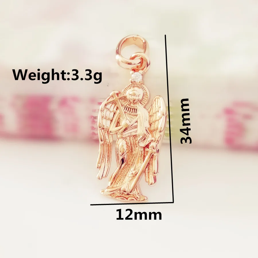 Новинка православные мужские ювелирные изделия трендовые ожерелья из розового