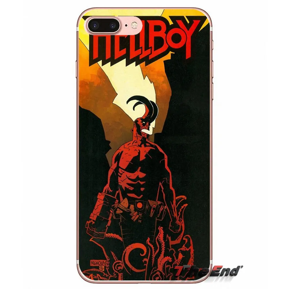 Silicone Phone Covers american Comics hellboy For Huawei G7 G8 P7 P8 P9 Lite Honor 4C 5X 5C 6X Mate 7 8 9 Y3 Y5 Y6 II 2 Pro 2017 | Мобильные