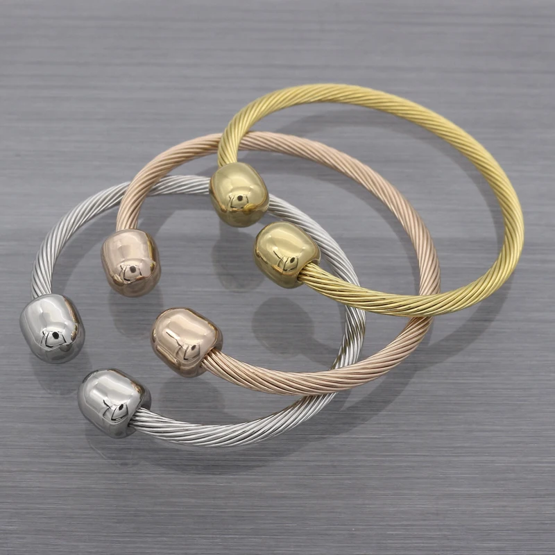 Новый модный мужской браслет ювелирные изделия высококачественный из проволоки