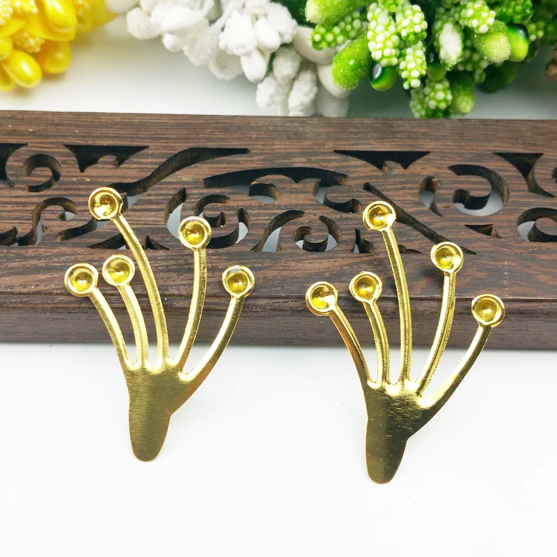 20 шт. 25x36 мм филигранные цветочные обертки, металлические подвески для украшения, скрапбукинга, «сделай сам», ювелирные изделия, металлические обертки для рукоделия