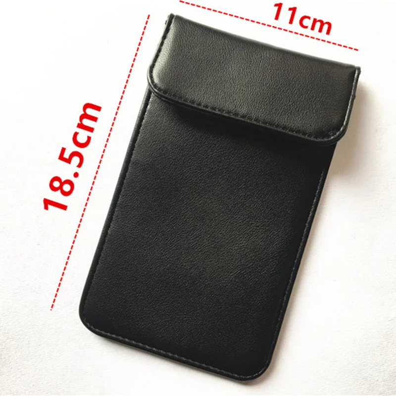 ПУ Faraday Один карманный телефон сумка RFID Экранирование держатель для карт FOB