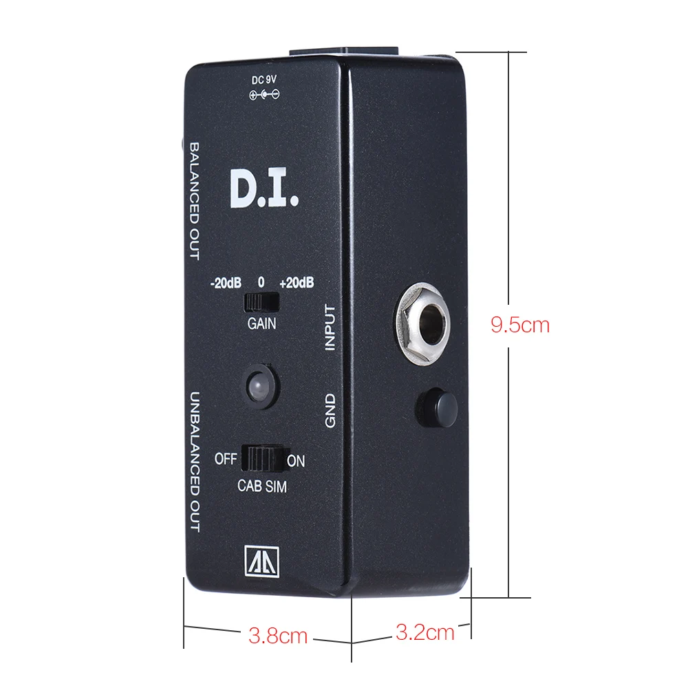 Акустическая система AROMA для гитары/бас-сигнала акустическая из алюминиевого