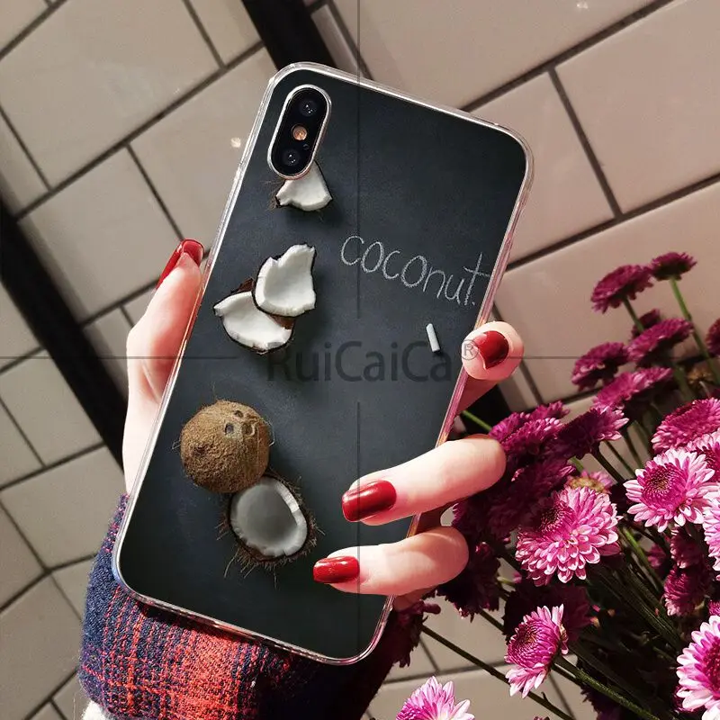 Мягкий силиконовый чехол Ruicaica для Apple iPhone 8 7 6 6S Plus X XS MAX 5 5S SE XR|Чехлы-накладки| |