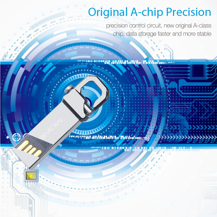 Moweek M16 2016 Распродажа cle металл usb флэш накопитель 4/8/16/32/64 ГБ U диск флешки