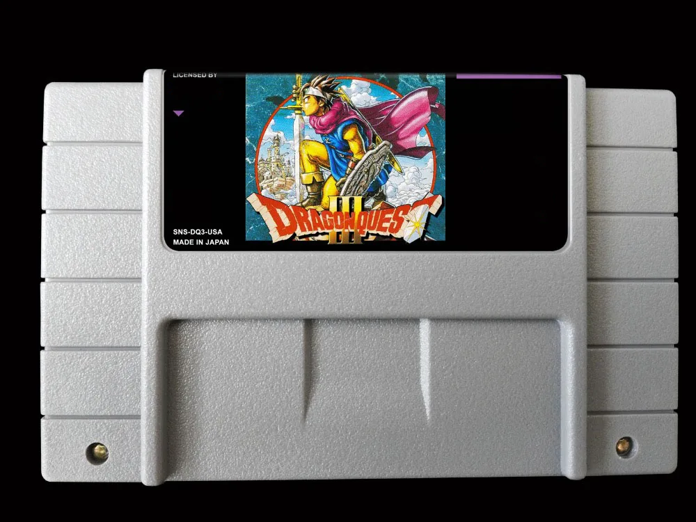 

16-битные игры ** Dragon Quest 3 (Американская версия! Английский перевод!)