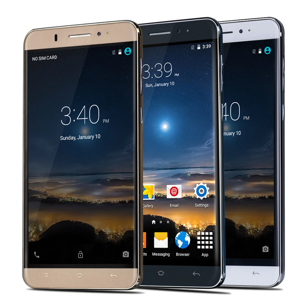Бесплатный Случай Gooweel M3 мобильный телефон 6.0 дюймов IPS экран MTK6580 quad core смартфон 8MP