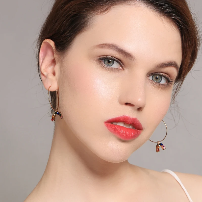Женские серьги с акриловыми кристаллами 6 видов | Украшения и аксессуары