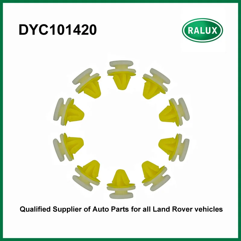 10 шт. DYC101420 Лидер продаж Авто литье багажника шайба для LR 3 4 freelander 1 2 Discovery 3 4 Land Range Rover спортивный автомобильный зажим