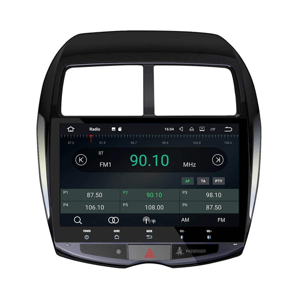 Android 10 8 ядерный автомобильный Радио мультимедийный плеер 2 din dvd GPS для Mitsubishi ASX 2010