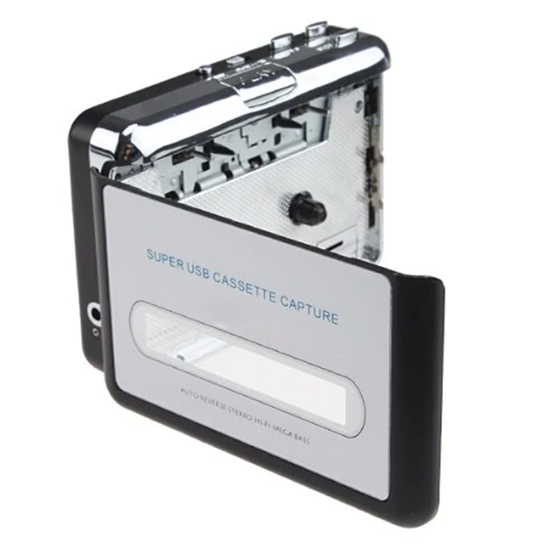 USB портативный кассетный в MP3 конвертер Tape-to-MP3 плеер с наушниками | Электроника