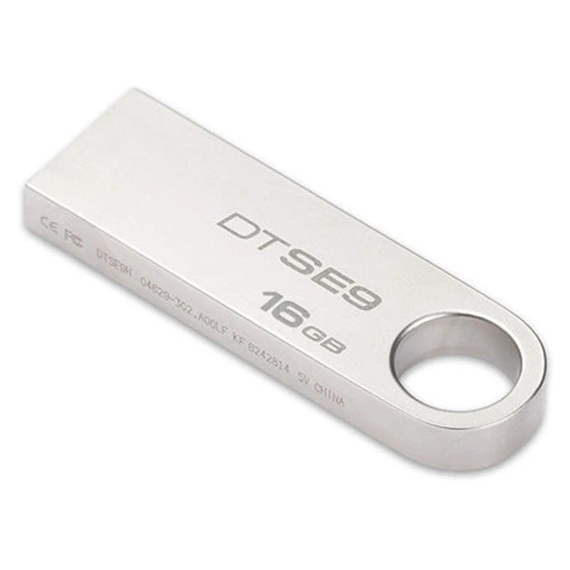 Оригинальный Kingston флэш-диск dtse9 USB 2.0 8 ГБ 16 32 металла Материал данных Traveler se9 usb flash