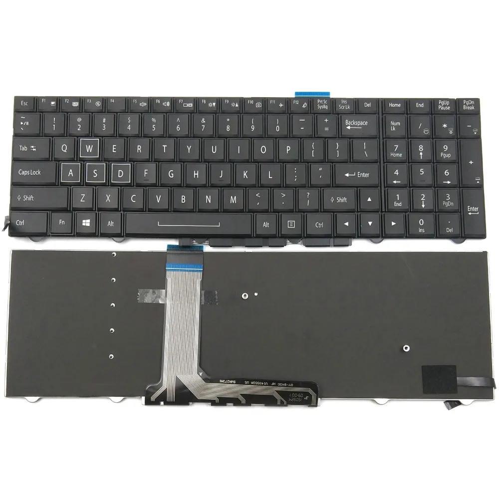 Новая клавиатура для ноутбука Clevo P770Z P770ZM G P771DM P771ZM P775DM подсветка US|Клавиатуры