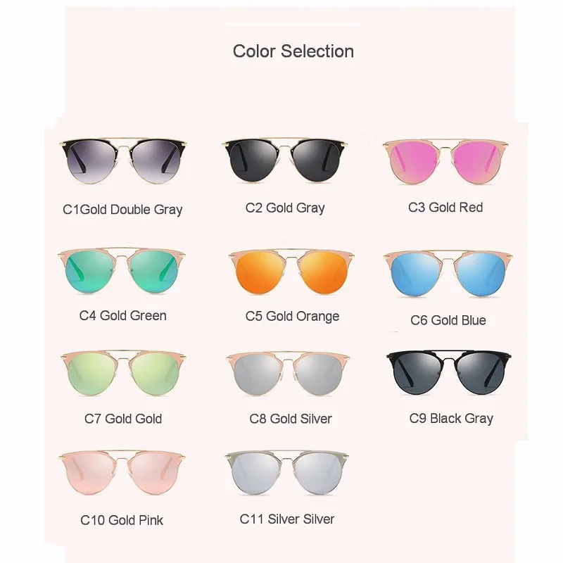 

MYT_0125 Oval Alloy Glass Mirror Coating Fashion Sunglasses Women Girls Eyewear Female Gafas Oculos De Sol