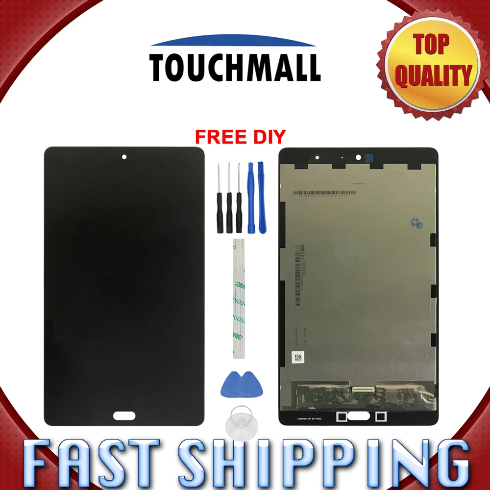 Новый ЖК дисплей сенсорный экран сборка Замена для Huawei MediaPad M3 Lite 8 0 CPN W09 AL00 белый